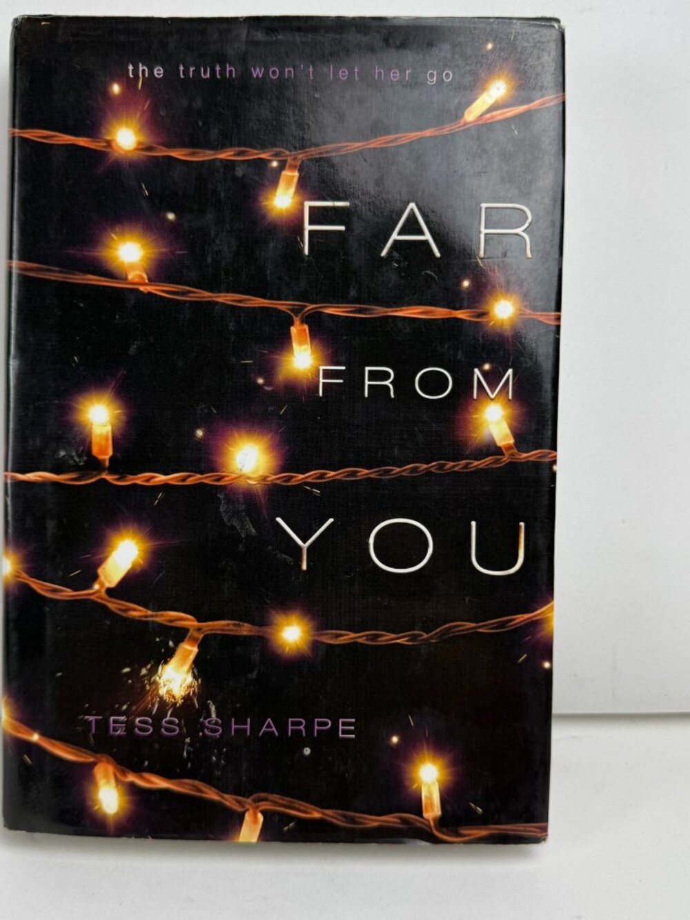 Far From You by Tess Sharpe Hardcover YA Mystery Novel 9781423184621